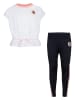 Converse 2-delige outfit wit/zwart