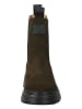 Gant Leder-Chelsea-Boots "Janebi" in Khaki