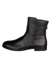 Ecco Leder-Stiefeletten in Schwarz
