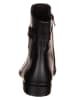 Ecco Leder-Stiefeletten in Schwarz