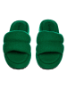 kitz-pichler Pantoffels "Fluffy" groen