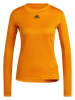 adidas Koszulka funkcyjna w kolorze pomarańczowym