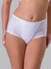Valea Pełne figi high waist w kolorze białym