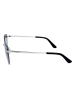 Guess Damskie okulary przeciwsłoneczne w kolorze srebrno-czarno-błękitnym