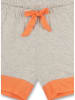 Sanetta Szorty piżamowe w kolorze szaro-pomarańczowym