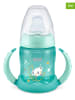NUK Trinklernflasche "First Choice - Glow" in Grün - 150 ml