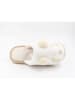 Confly Pantoffels beige/wit