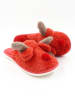 Confly Pantoffels rood