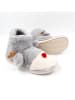 Confly Pantoffels lichtgrijs/crème
