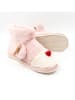 Confly Pantoffels lichtroze/crème