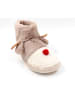 Confly Pantoffels lichtbruin/crème