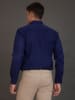 SIR RAYMOND TAILOR Blouse "Moss" donkerblauw