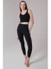 Onamaste Legginsy sportowe w kolorze czarnym