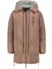 Sublevel Wintermantel in Camel