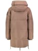 Sublevel Wintermantel in Camel