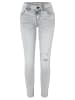 Timezone Dżinsy "Sanya" - Skinny fit - w kolorze jasnoszarym
