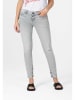 Timezone Spijkerbroek "Sanya" - skinny fit - lichtgrijs