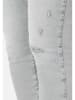 Timezone Spijkerbroek "Sanya" - skinny fit - lichtgrijs