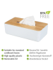 Wenko Kosmetiktuchbox "Rotello" in Weiß - (B)24 x (H)10 x (T)10 cm