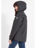 Derbe Regenjacke in Schwarz