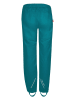 Trollkids Spodnie przeciwdeszczowe "Lofoten" w kolorze turkusowym