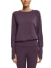 ESPRIT Trainingslongsleeve in Aubergine