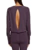 ESPRIT Trainingslongsleeve in Aubergine
