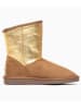 Blackfield Winterboots "Clane" lichtbruin/goudkleurig