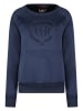 Maison Montaigne Sweatshirt "Fimosai" donkerblauw