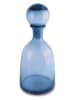 Deco Lorrie Vase "Bouteille" in Blau - (H)33,5 x Ø 14,5 cm