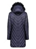 Geographical Norway Doorgestikte mantel "Bondine" donkerblauw