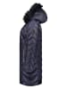 Geographical Norway Doorgestikte mantel "Bondine" donkerblauw