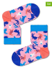 Happy Socks 2-delige set: sokken "Rabbits" lichtroze/blauw
