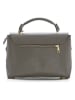 Anna Morellini Leder-Henkeltasche in Dunkelgrau - (B)25 x (H)20 x (T)5 cm