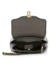 Anna Morellini Leder-Henkeltasche in Dunkelgrau - (B)25 x (H)20 x (T)5 cm