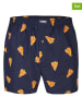 Happy Shorts 2-delige set: boxershorts donkerblauw/geel