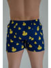 Happy Shorts 2-delige set: boxershorts donkerblauw/geel
