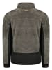 Canadian Peak Fleecejacke "Ulisteak" in Grau/ Schwarz