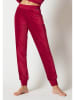 Skiny Spodnie piżamowe w kolorze czerwonym