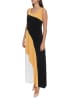 Calvin Klein Kleid in Schwarz/ Gelb