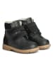 Wheat Leder-Winterboots "Stewie" in Schwarz