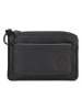 HIDE & STITCHES Leren sleuteletui zwart - (B)11 x (H)8 x (D)0,5 cm