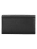 Beagles Leder-Geldbörse in Schwarz - (B)17 x (H)9,5 x (T)4 cm