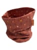 LiVi Loop-Schal "Herz rost" in Rost - (L)50 x (B)24 cm