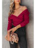 Milan Kiss Blouse bordeaux