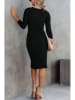 Milan Kiss Kleid in Schwarz