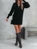 Milan Kiss Kleid in Schwarz