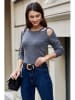 Milan Kiss Pullover in Grau
