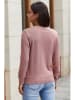 Milan Kiss Pullover in Rosa