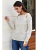 Milan Kiss Pullover in Beige